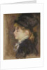 Portrait of a woman, possibly Margot, c.1876-78 by Pierre Auguste Renoir