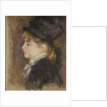 Portrait of a woman, possibly Margot, c.1876-78 by Pierre Auguste Renoir