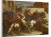The Wild Horse Race at Rome, c.1817 by Theodore Gericault