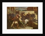 The Wild Horse Race at Rome, c.1817 by Theodore Gericault