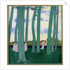 The Beeches at Kerdual, 1892 by Maurice Denis