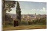 View of Florence from the Boboli Gardens, c.1834-36 by Jean Baptiste Camille Corot