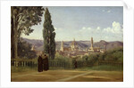 View of Florence from the Boboli Gardens, c.1834-36 by Jean Baptiste Camille Corot