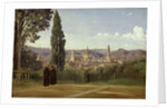 View of Florence from the Boboli Gardens, c.1834-36 by Jean Baptiste Camille Corot