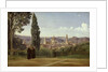 View of Florence from the Boboli Gardens, c.1834-36 by Jean Baptiste Camille Corot