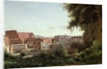 View of the Colosseum from the Farnese Gardens, 1826 by Jean Baptiste Camille Corot