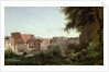 View of the Colosseum from the Farnese Gardens, 1826 by Jean Baptiste Camille Corot
