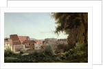 View of the Colosseum from the Farnese Gardens, 1826 by Jean Baptiste Camille Corot