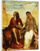 Othello and Desdemona in Venice, 1850 by Theodore Chasseriau