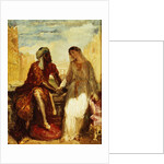 Othello and Desdemona in Venice, 1850 by Theodore Chasseriau