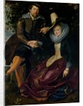 Self portrait with Isabella Brandt, his first wife, in the honeysuckle bower, c.1609 by Peter Paul Rubens