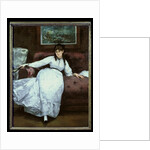 The Rest, portrait of Berthe Morisot, 1870 by Edouard Manet