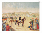 General Jacques Achille Duchesne entering Tananarive, Madagascar, 1st October 1895 by French School