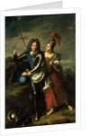 The Regent of France and Madame de Parabere as Minerva, c.1716 by Jean Baptiste Santerre
