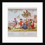 Patriotic Refrains: French Revolutionaries dancing the Carmagnole around the Tree of Liberty, c.1792 by French School