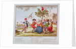 Patriotic Refrains: French Revolutionaries dancing the Carmagnole around the Tree of Liberty, c.1792 by French School