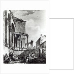 The Temple of Jupiter in the palace of Diocletian, Roman Emperor 284-305, at Split on the Dalmatian coast by Robert (after) Adam