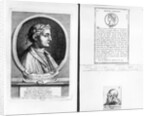 Portraits of Horace Scipio Aemilianus and Plautus by French School