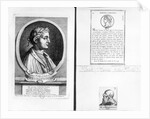 Portraits of Horace Scipio Aemilianus and Plautus by French School