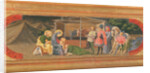 The Quarata Predella depicting the Adoration of the Magi, 1435-40 by Paolo Uccello