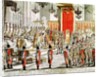 The Coronation of Leopold II at Bratislava in 1790 by Austrian School