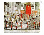 The Coronation of Leopold II at Bratislava in 1790 by Austrian School