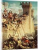 Guillaume de Clermont defending Ptolemais in 1291, 1845 by Dominique Louis Papety