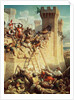 Guillaume de Clermont defending Ptolemais in 1291, 1845 by Dominique Louis Papety