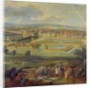 View of the Palace of Fontainebleau from the Parterre of the Tiber, 1722 by Pierre-Denis Martin