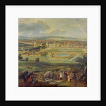 View of the Palace of Fontainebleau from the Parterre of the Tiber, 1722 by Pierre-Denis Martin