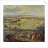 View of the Palace of Fontainebleau from the Parterre of the Tiber, 1722 by Pierre-Denis Martin