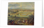 View of the Palace of Fontainebleau from the Parterre of the Tiber, 1722 by Pierre-Denis Martin