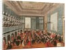 Concert given by the girls of the hospital music societies in the Procuratie, Venice, 18th century by Gabriele Bella