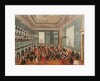 Concert given by the girls of the hospital music societies in the Procuratie, Venice, 18th century by Gabriele Bella