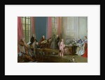 The Young Mozart at the clavichord by Michel Barthelemy Ollivier or Olivier