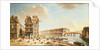 The Ile Saint-Louis from the Place de Greve, c.1757 by Nicolas & Jean Baptiste Raguenet