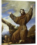 St. Francis of Assisi 1642 by Jusepe de Ribera