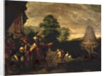 The Building of the Tower of Babel by Frans II Francken