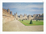 White Horse Courtyard, Palace of Fontainebleau by Anonymous