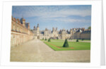 White Horse Courtyard, Palace of Fontainebleau by Anonymous