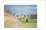 White Horse Courtyard, Palace of Fontainebleau by Anonymous