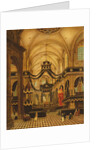 Funeral of Louis Belmas at Cambrai Cathedral by Antoine Louis Saint-Aubert