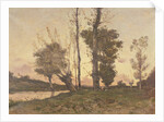 Landscape with a Stream by Henri-Joseph Harpignies