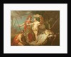Achilles leaving to avenge the death of Patroclus by Etienne Jeaurat
