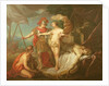 Achilles leaving to avenge the death of Patroclus by Etienne Jeaurat