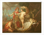Achilles leaving to avenge the death of Patroclus by Etienne Jeaurat