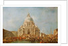 The Doge of Venice at the Festa della Salute, 21 November, to commemorate the end of the pestilence of 1630, c.1766-70 by Francesco Guardi