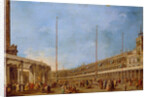 The Procession of the Corpus Domini through St. Mark's Square, c.1766-70 by Francesco Guardi