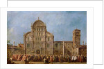 Easter Procession of the Doge of Venice at the Church of San Zaccaria, c.1766-70 by Francesco Guardi