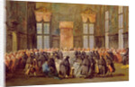 The Doge at the Feast for the Opening of the Carnival of Venice by Francesco Guardi